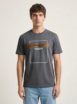 ФУТБОЛКА МУЖСКАЯ Темно серый