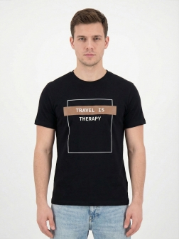 ФУТБОЛКА МУЖСКАЯ Черный