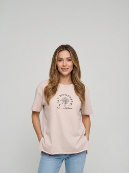 ФУТБОЛКА ЖЕНСКАЯ Бежевый