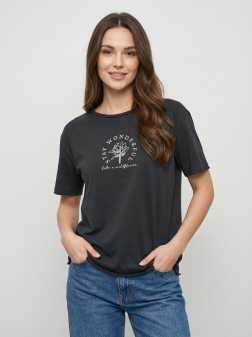 ФУТБОЛКА ЖЕНСКАЯ Черный