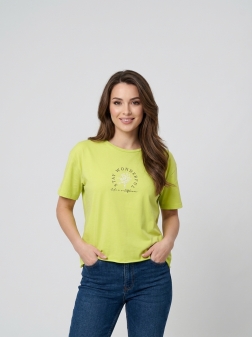 ФУТБОЛКА ЖЕНСКАЯ фисташково-зеленый