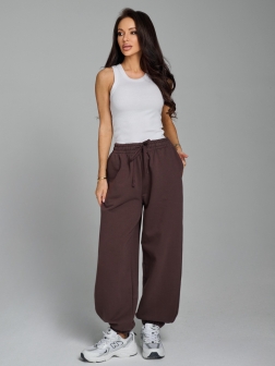 БРЮКИ ЖЕНСКИЕ Коричневый