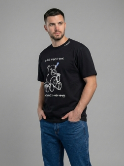 ФУТБОЛКА МУЖСКАЯ Черный