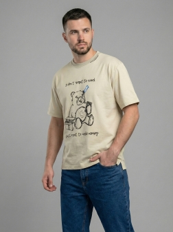 ФУТБОЛКА МУЖСКАЯ кофе с молоком