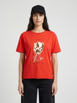 ФУТБОЛКА ЖЕНСКАЯ Красный