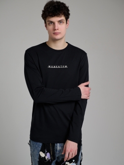 ЛОНГСЛИВ МУЖСКОЙ Черный