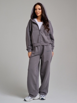 СПОРТИВНЫЙ КОСТЮМ ЖЕНСКИЙ  светло-серый