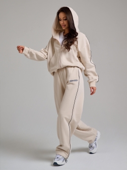 СПОРТИВНЫЙ КОСТЮМ ЖЕНСКИЙ  светло-бежевый