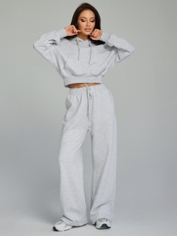 СПОРТИВНЫЙ КОСТЮМ ЖЕНСКИЙ  Светло-серый