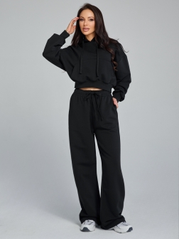 СПОРТИВНЫЙ КОСТЮМ ЖЕНСКИЙ  Черный