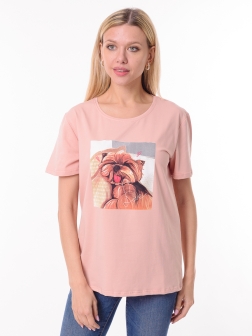 футболка женская Пудра