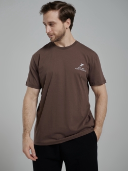 ФУТБОЛКА МУЖСКАЯ коричнево-бордовый