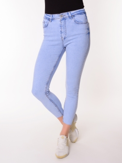 Женские джинсы кислотно-синий