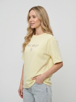 ФУТБОЛКА ЖЕНСКАЯ лимон желтый