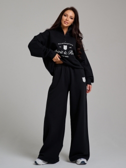 СПОРТИВНЫЙ КОСТЮМ ЖЕНСКИЙ  Черный