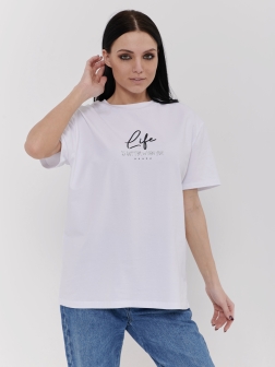 ФУТБОЛКА ЖЕНСКАЯ Белый