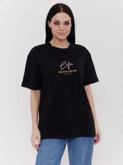 ФУТБОЛКА ЖЕНСКАЯ Черный