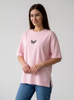 ФУТБОЛКА ЖЕНСКАЯ Розовый