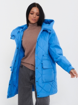 Женская зимняя куртка Ярко-синий