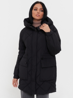Женская зимняя куртка Черный