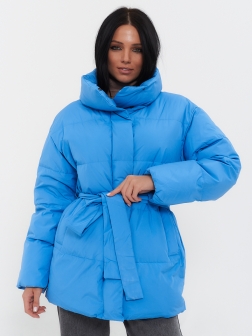 Женская зимняя куртка великан синий