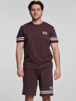 КОСТЮМ С ШОРТАМИ  шоколадный