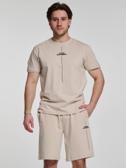 КОСТЮМ С ШОРТАМИ  Бежевый