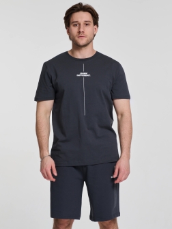 КОСТЮМ С ШОРТАМИ  Темно серый