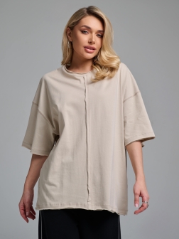 ФУТБОЛКА ЖЕНСКАЯ Бежевый