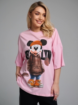 ФУТБОЛКА ЖЕНСКАЯ Розовый