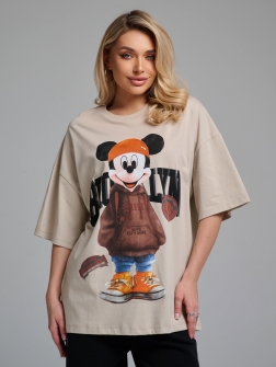 ФУТБОЛКА ЖЕНСКАЯ Бежевый