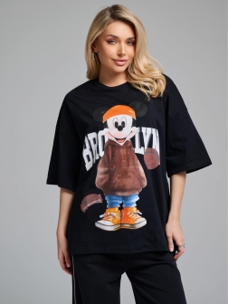 ФУТБОЛКА ЖЕНСКАЯ Черный