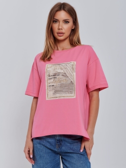 футболка женская  Сиреневый
