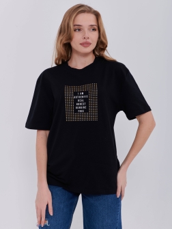 ФУТБОЛКА ЖЕНСКАЯ Черный