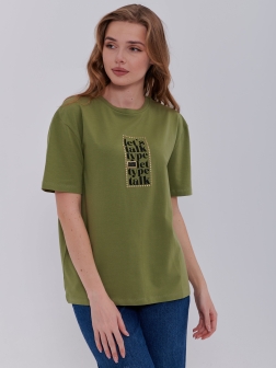 ФУТБОЛКА ЖЕНСКАЯ зеленый