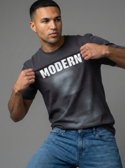 ФУТБОЛКА МУЖСКАЯ Темно серый