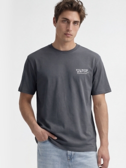 ФУТБОЛКА МУЖСКАЯ Темно серый