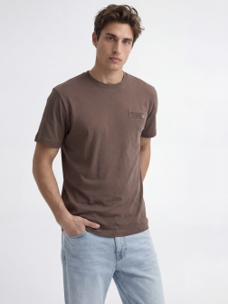 ФУТБОЛКА МУЖСКАЯ коричнево-бордовый