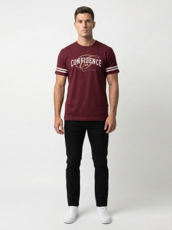 ФУТБОЛКА МУЖСКАЯ Бордовый