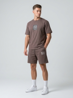 КОСТЮМ С ШОРТАМИ  шоколадный