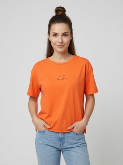 ФУТБОЛКА ЖЕНСКАЯ Оранжевый