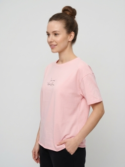 ФУТБОЛКА ЖЕНСКАЯ Розовый