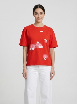 ФУТБОЛКА ЖЕНСКАЯ Красный