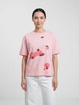 ФУТБОЛКА ЖЕНСКАЯ Розовый