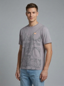 ФУТБОЛКА МУЖСКАЯ темно-серый