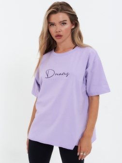 футболка женская  Сиреневый