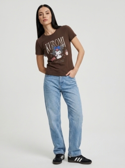 ФУТБОЛКА ЖЕНСКАЯ Коричневый