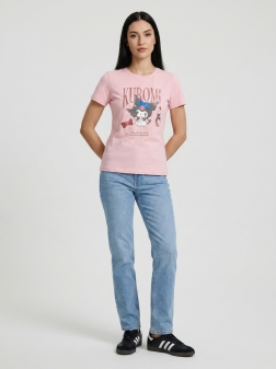 ФУТБОЛКА ЖЕНСКАЯ Розовый