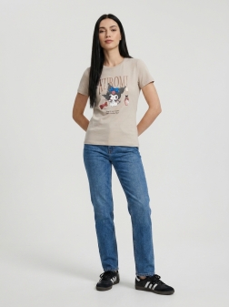 ФУТБОЛКА ЖЕНСКАЯ Бежевый