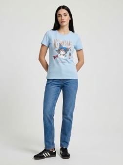 ФУТБОЛКА ЖЕНСКАЯ Голубой